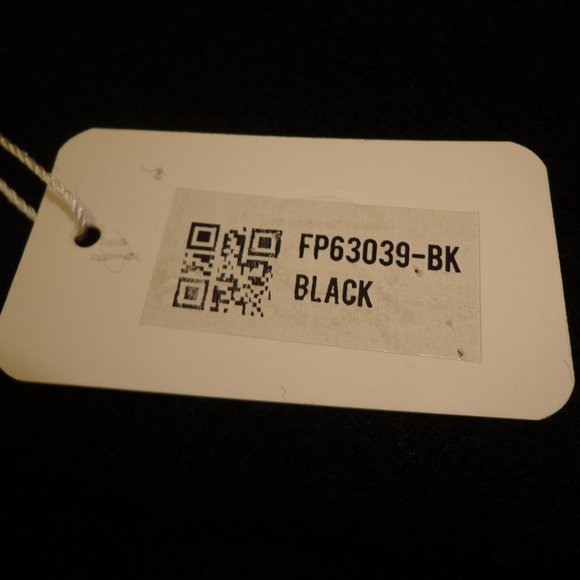 NWT ORIGINAL USA Open Long Sleeve Cardigan w/Swirly Design S/M Black - Picture 5 of 13